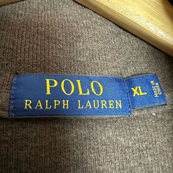 CLEARANCE! Men’s Brown Polo Ralph Lauren Sweater Size XL VGUC - Picture 5 of 5